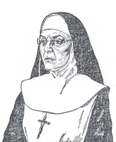 rubber stamp nun